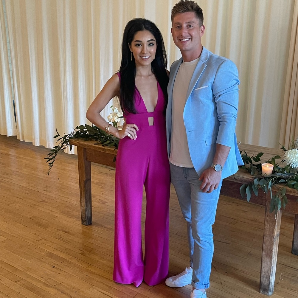 Pink jumpsuit